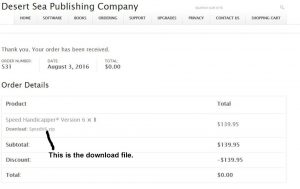 image of download page